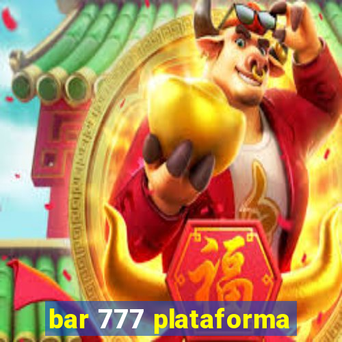 bar 777 plataforma